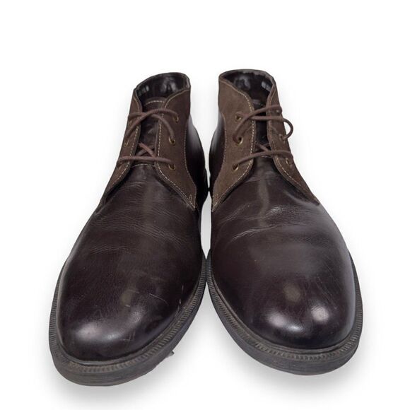 Stacy Adams Delaney Leather /‎ Suede Chukka Boots Brown 25053-200 Men\'s 11.5M main image 10
